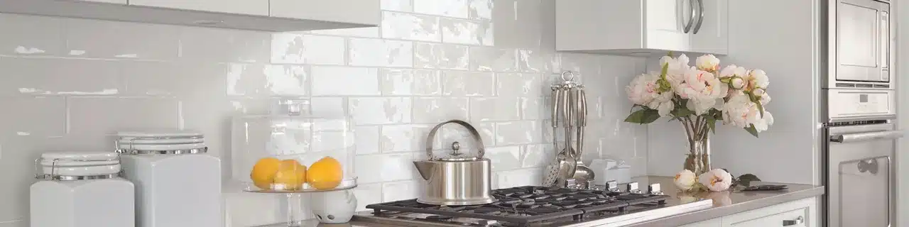 Daltile Artigiano Italian Alps ceramic wall tile in a manufacturer room scene